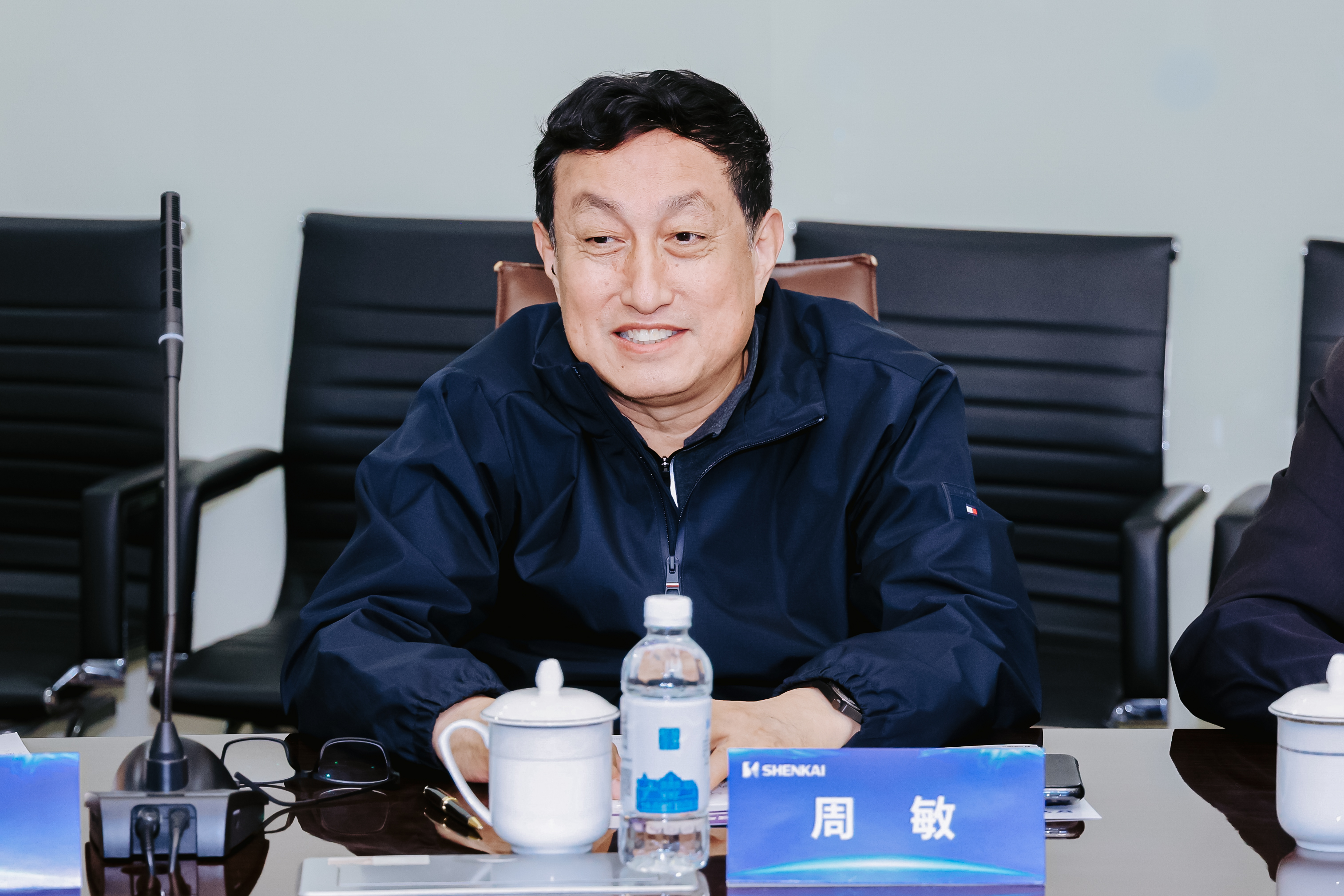 中石協(xié)劉宏斌會長一行蒞臨神開參觀考察(圖8) 中石協(xié)劉宏斌會長一行蒞臨神開參觀考察(圖8)